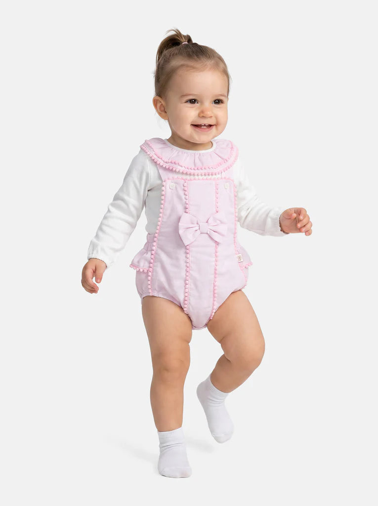 Baby Girl  2-piece Spanish Romper Set