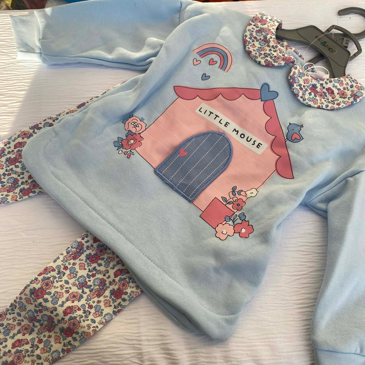 Baby Girls Interactive Sweatshirt & Legging Outfit