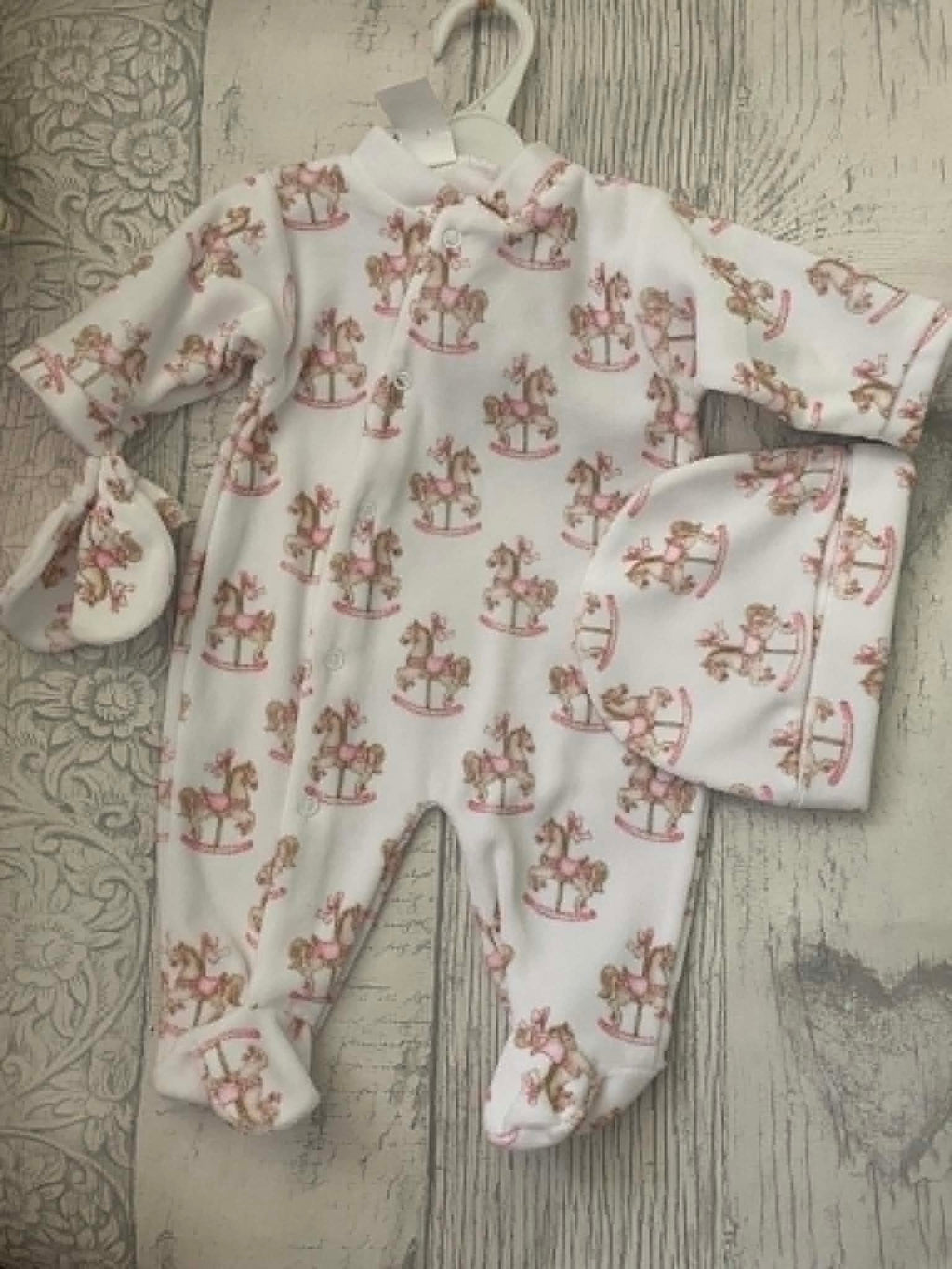 Baby Grow Rocking Horse Collection 3-Piece Set