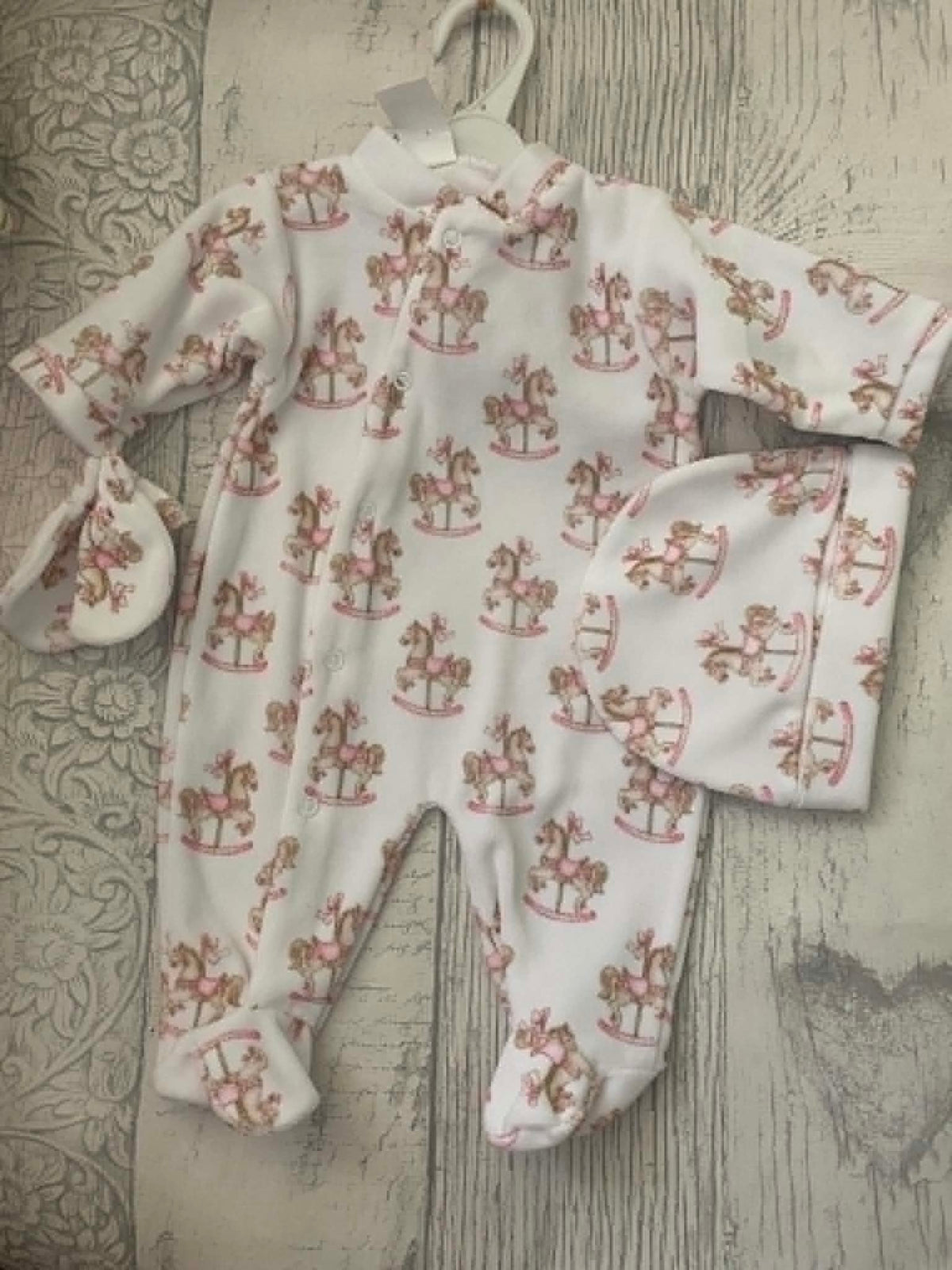 Baby Grow Rocking Horse Collection 3-Piece Set