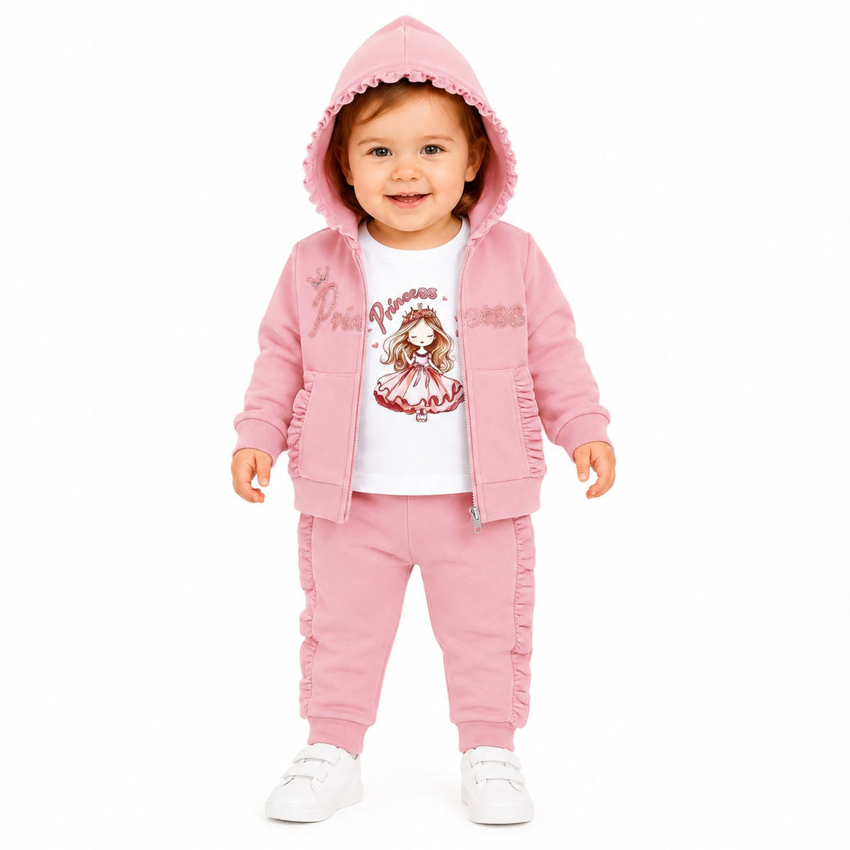 Baby Girls 3pc Princess Set