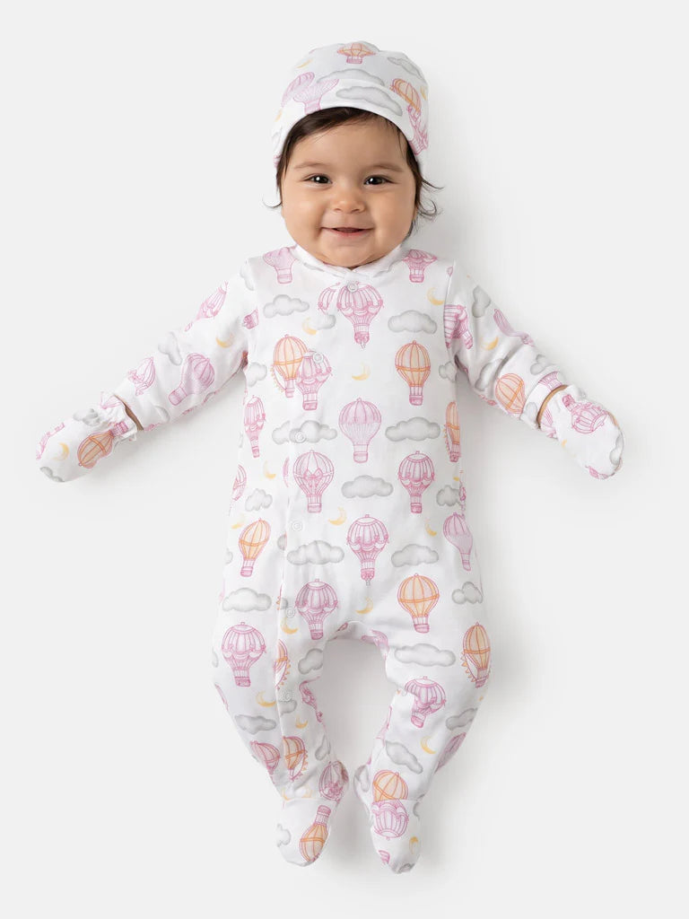 Baby Grow Hot Air Balloon Collection 3-Piece Set
