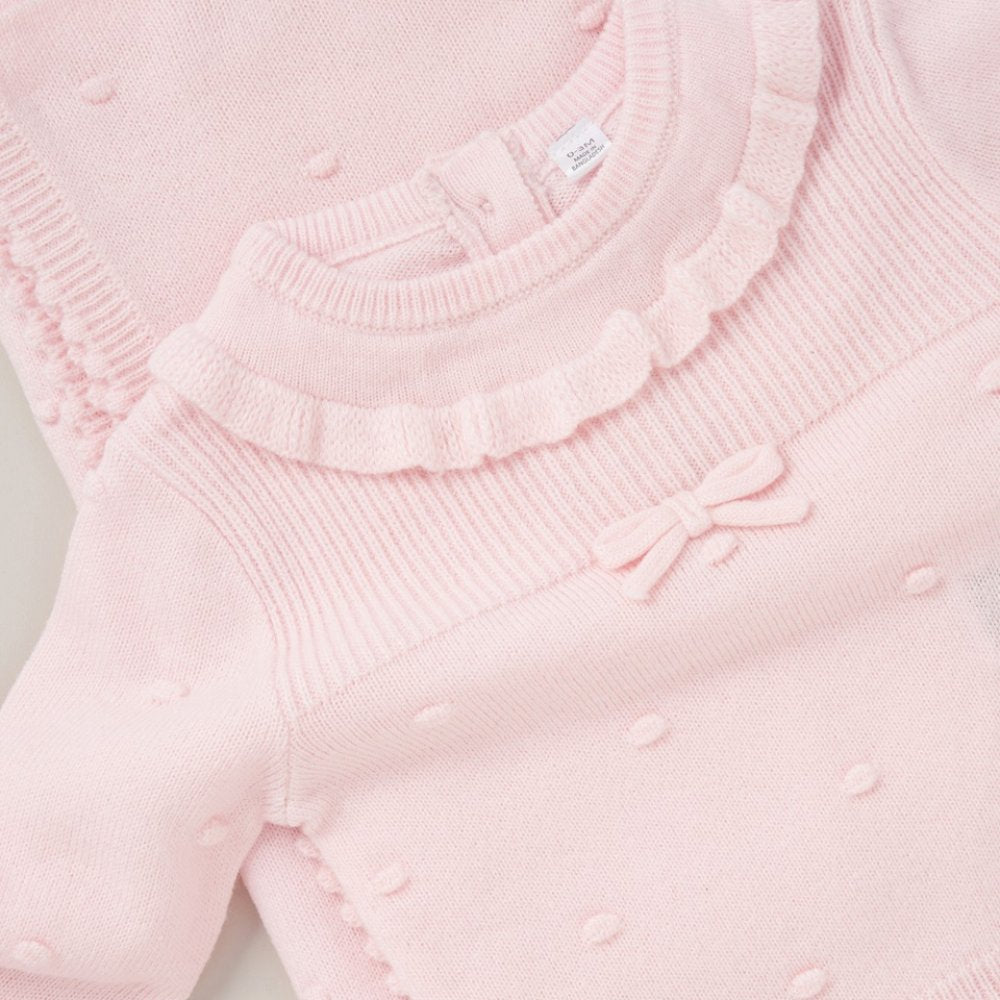 Baby Girls Knitted 2 Piece Outfit