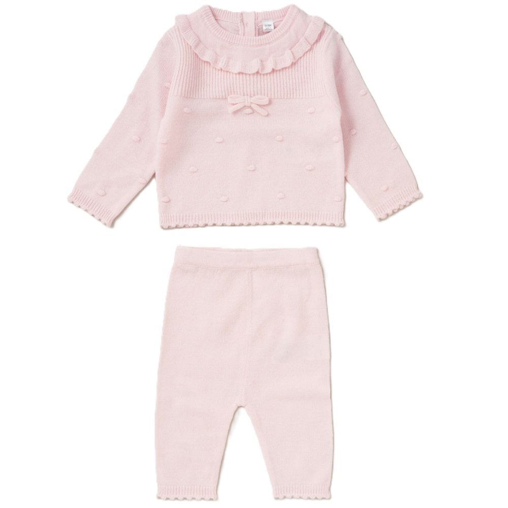 Baby Girls Knitted 2 Piece Outfit